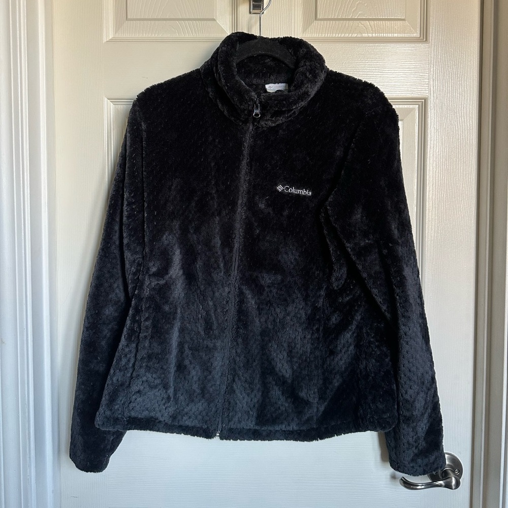 Columbia Women's Plush Black Teddy Jacket